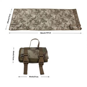 camouflage camping mat