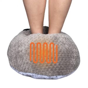 gray foot warmers