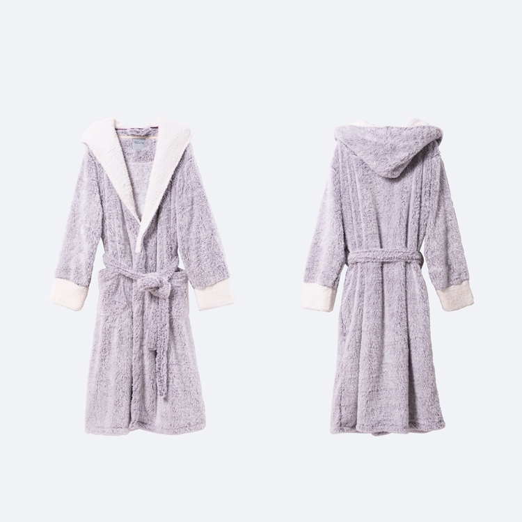 ladies fleece bathrobes