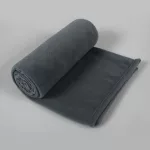 Gray Polar Fleece Blanket
